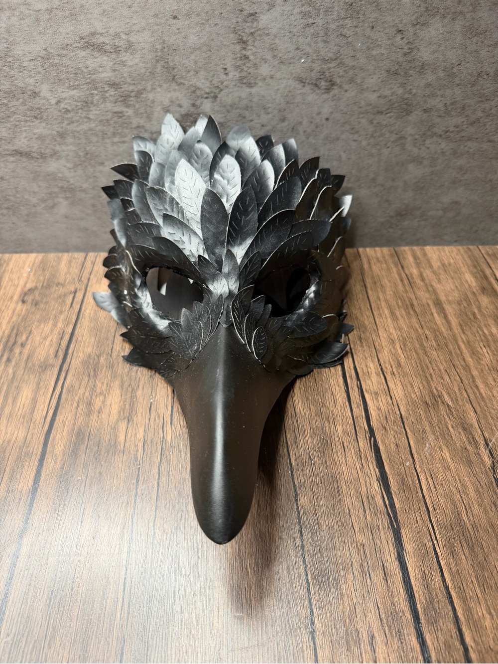 Gothic Black Crow Masquerade Mask – Bird / Raven Cosplay Costume